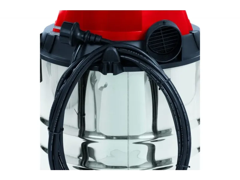 Миючий пилосос 2800 Вт, 25 л: для сухого, вологого прибирання, збору рідин, обдування, нерж. сталь Одеса - фото 3