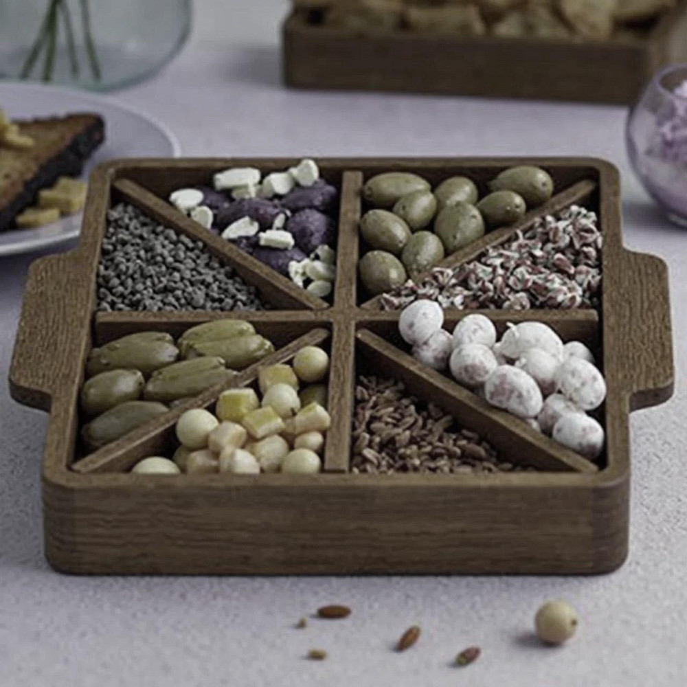 Менажница деревянная 