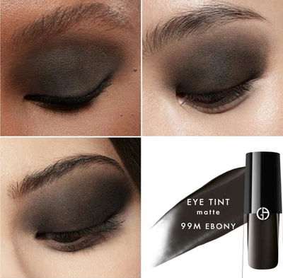 Тіні для повік Giorgio Armani Eye Tint Long-Lasting Liquid Eyeshadow 99M Midnight Слов'янськ - фото 4