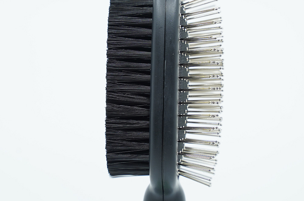 Двостороння щітка-гребінець для собак та котів Mr.Fluffy Pet double-side brush, large Київ - фото 4