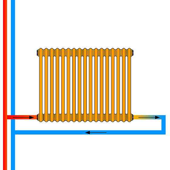 Радіатор Calidum 3-17 785х600, anticor, білий Київ