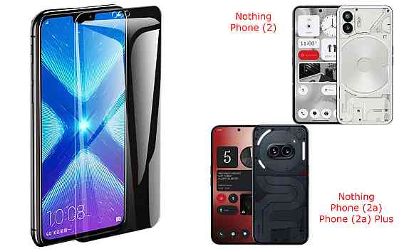Защитное стекло NeoGlass для Nothing Phone (2), Phone (2a), Phone (2a) Plus – ультрапрозрачное и устойчивое Киев