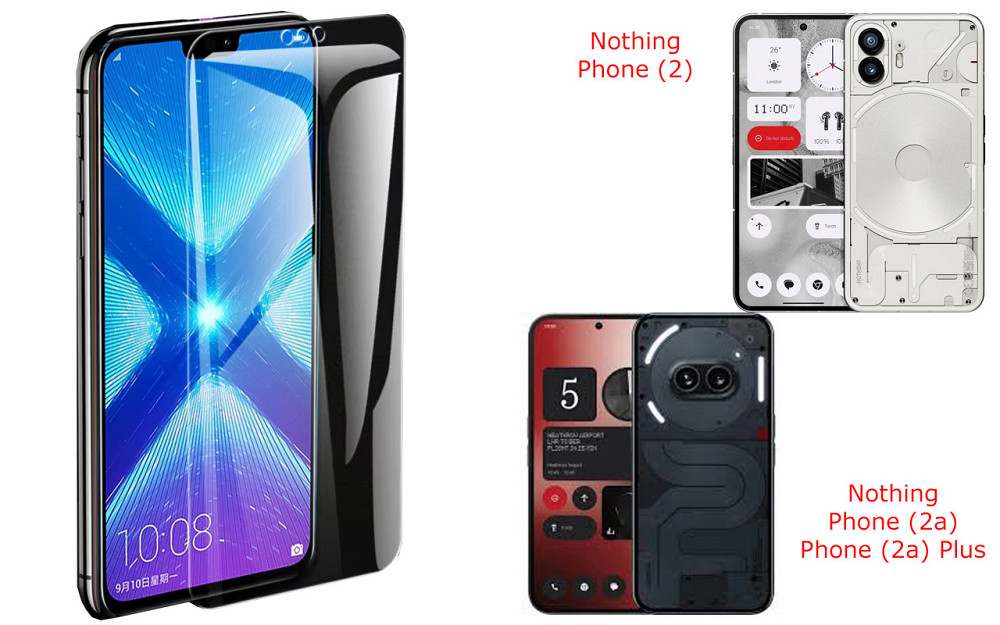Защитное стекло NeoGlass для Nothing Phone (2), Phone (2a), Phone (2a) Plus – ультрапрозрачное и устойчивое Киев - изображение 2