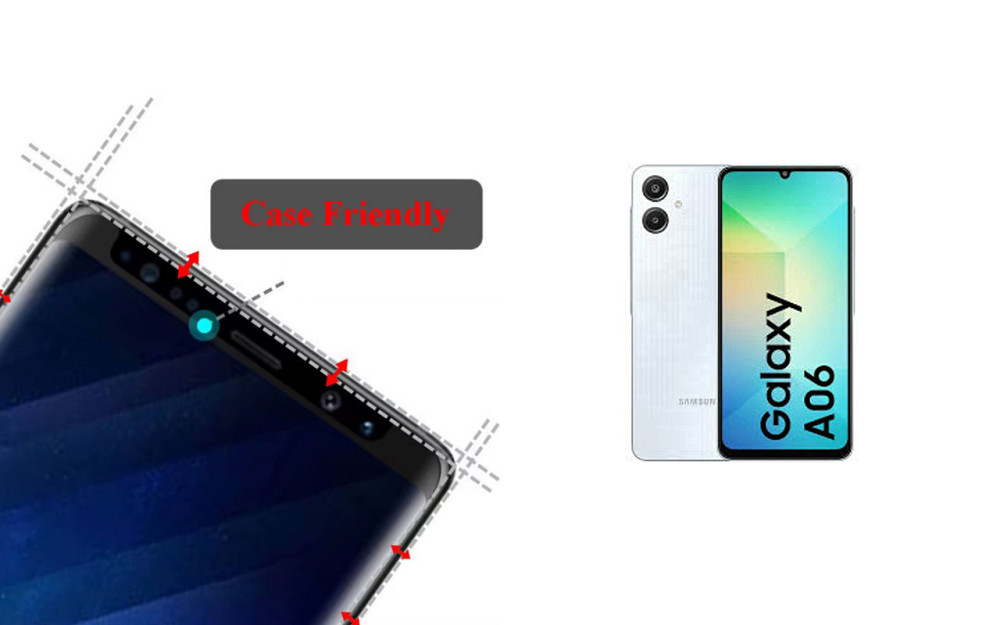 Захисне скло HyperGlass Pro для Samsung Galaxy A06 – максимальна чутливість та захист Київ - фото 4