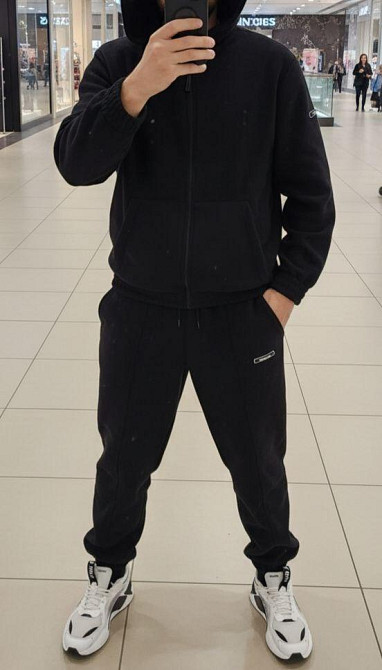 Чоловічий теплий костюм з фліс-полару Одеса - фото 1