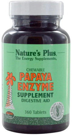 Ферменти папайї Nature's Plus Papaya Enzyme 360 Київ
