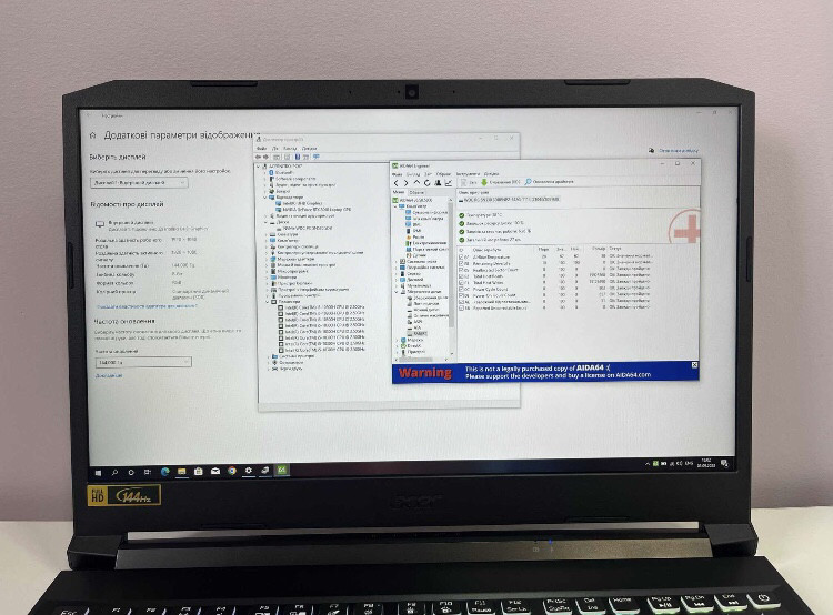 Acer Nitro 5 15.6” FULL HD IPS / i5-10300H / RTX3060 6 Gb / 16 Gb / SSD NVME 512 Gb Харків - фото 8