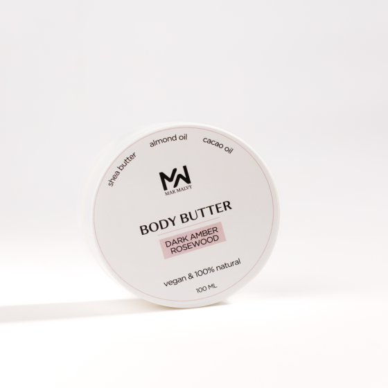 Баттер для тела Dark amber rosewood Mak Malvy 100 мл Винница