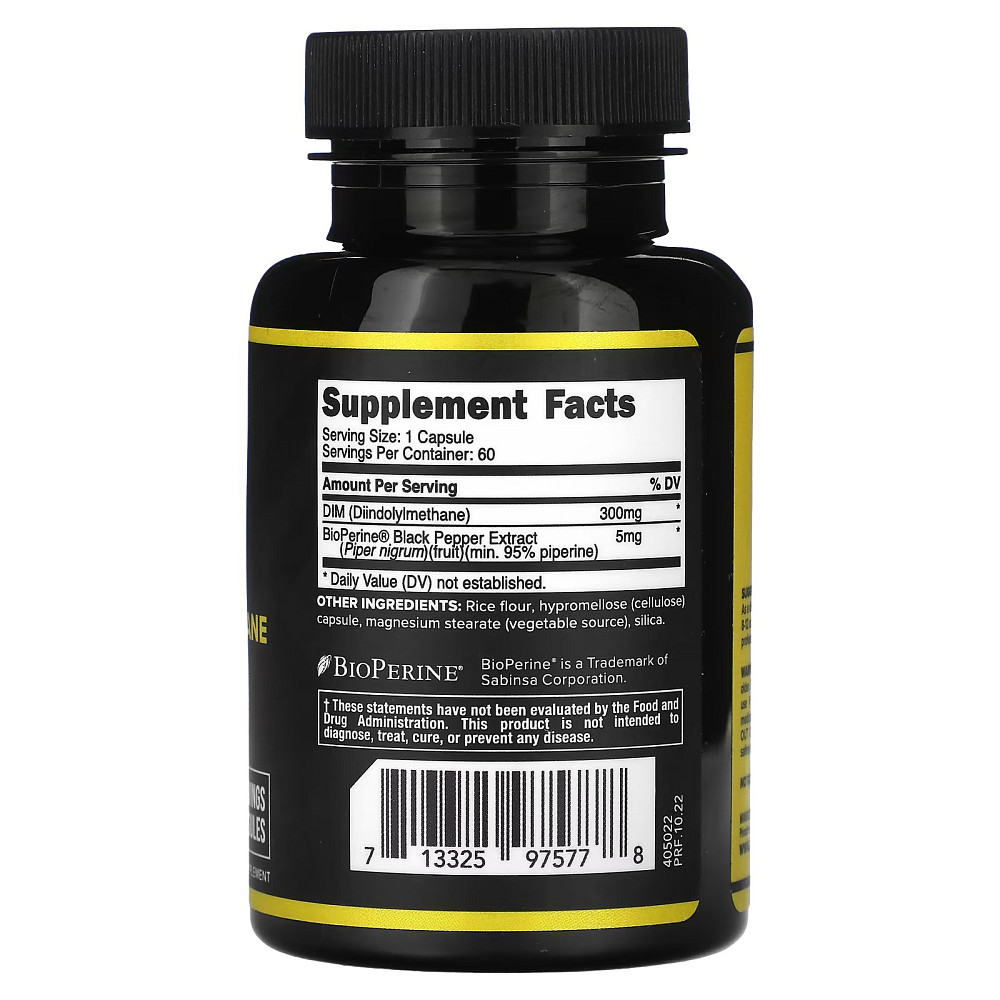 Дііндолілметан Primaforce DIM 300 mg 60 Capsules Луцьк - фото 2