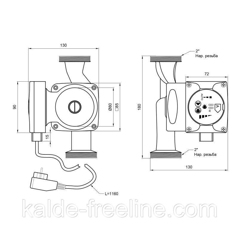 Насос циркуляційний Thermo Alliance LPSA 32/60/180 Харків - фото 2