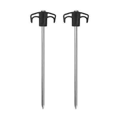 Комплект кілочків Naturehike NH21YW133 25 см чорні 2 шт (6927595782675) Вінниця