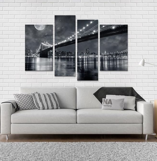 Модульна картина Місто Місяць Art-16_4 Київ - фото 2