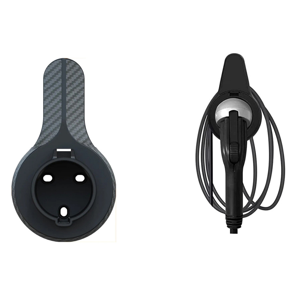 Тримач для зарядного пристрою EV Type 1 J1772 для заряджання електромобіля FeyRee (Чорний) Николаев - изображение 2