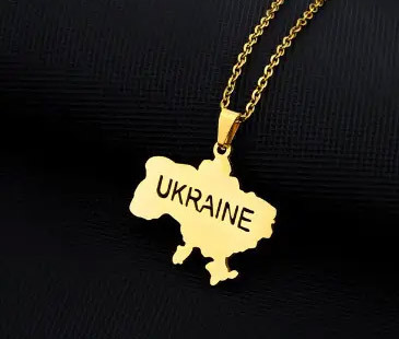 Кулон молодежный на цепочке Ukraine Киев - изображение 1