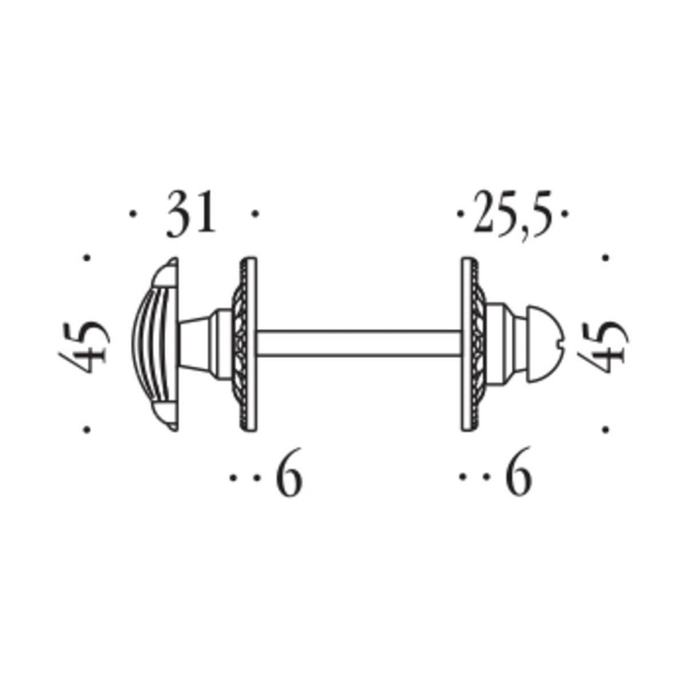 Накладка Colombo KLU19 BZG ON вж6 Louis XVI Київ - фото 2