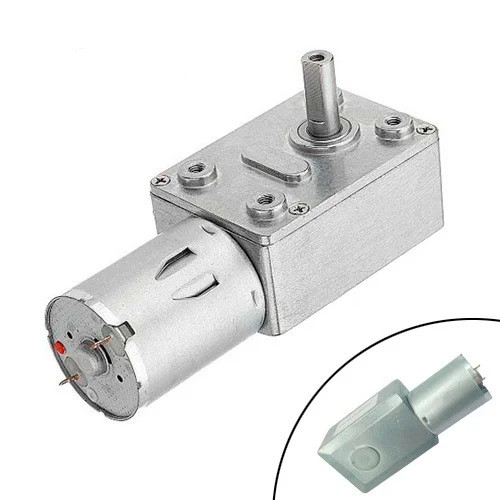 Мотор редуктор червячный JGY-370 2 об/мин 12В Винница - изображение 1