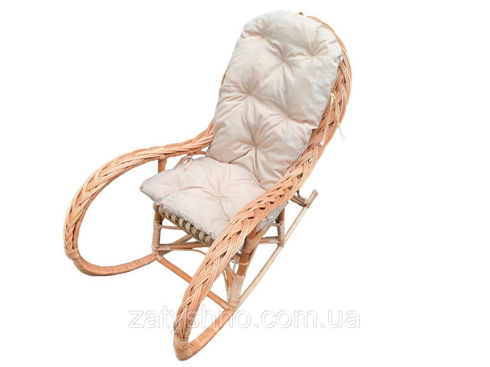 Качалка детская плетеная с подушкой Киев - изображение 2