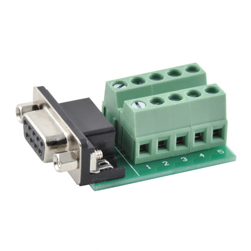 Перехідник RS232 DB9 COM-порт вилка мама - клемники 9pin Вінниця - фото 1