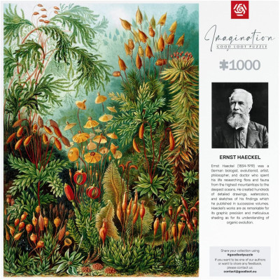 Пазл GoodLoot Imagination: Ernst Haeckel Muscinae 1000 елементів (5908305239642) Вінниця - фото 4