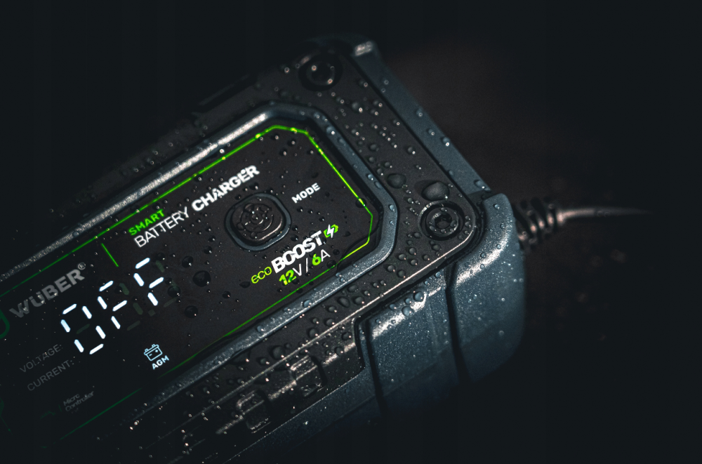 Зарядний пристрій для акумуляторів 12В 6А Wuber (Польща) Київ - фото 9