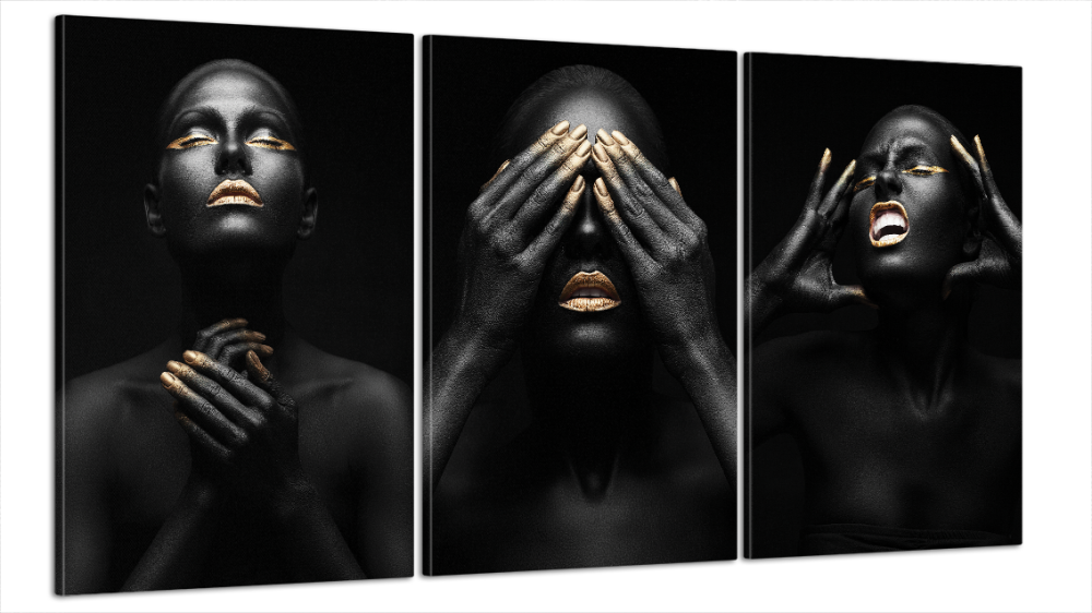 Модульная картина Девушка Эмоции Art-32_B3 Киев - изображение 1