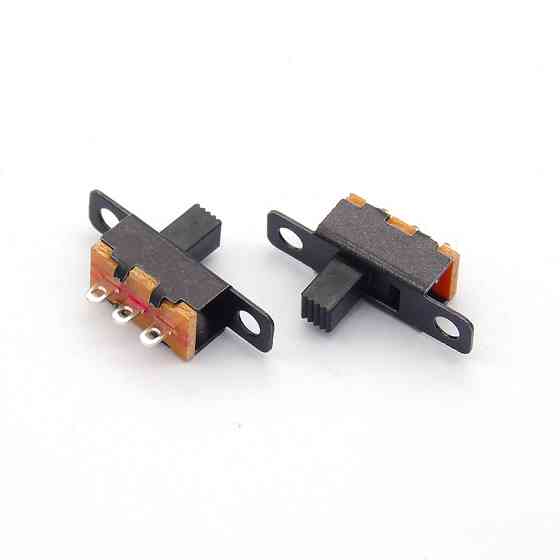 Мини-тумблер 2-полюсный для электроники, 100 шт. Киев