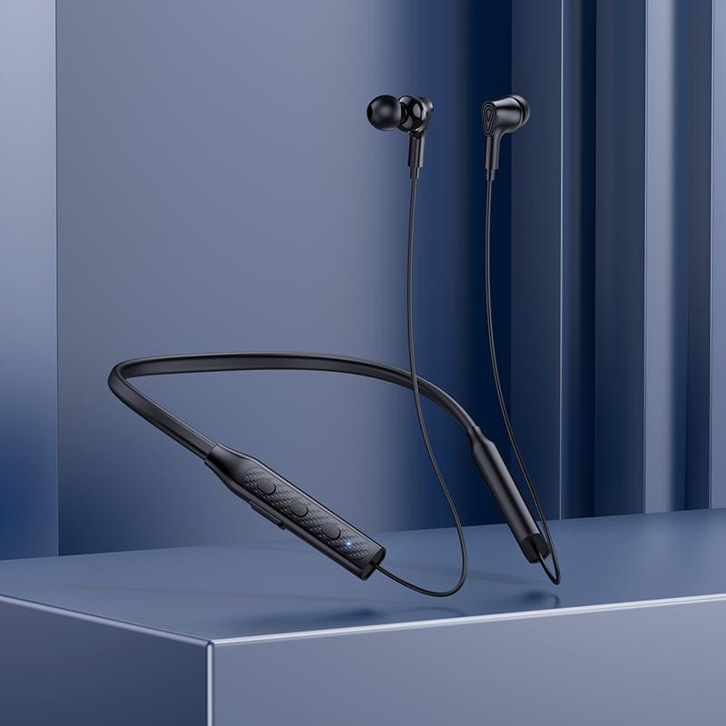 Наушники беспроводные BOROFONE BE59 Rhythm шейный ободок bluetooth, цвет черный BE59B Одесса - изображение 3