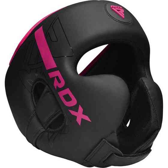 Боксерський шолом RDX F6 KARA Matte Pink S Кам'янське