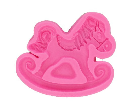 Силиконовая форма Лошадь 80 на 92 мм розовый Киев - изображение 6