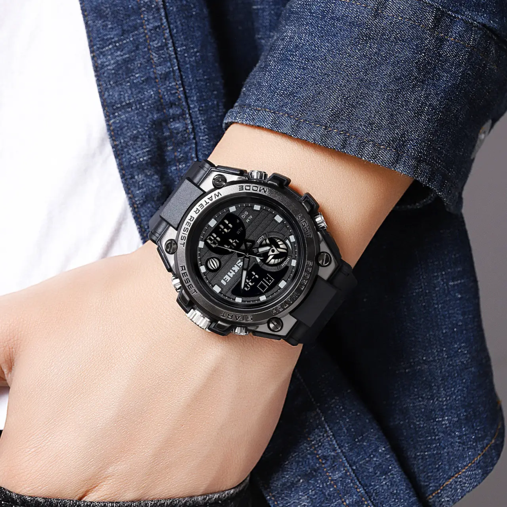 Чоловічий наручний годинник Skmei 2031 (Чорний) Вінниця - фото 7