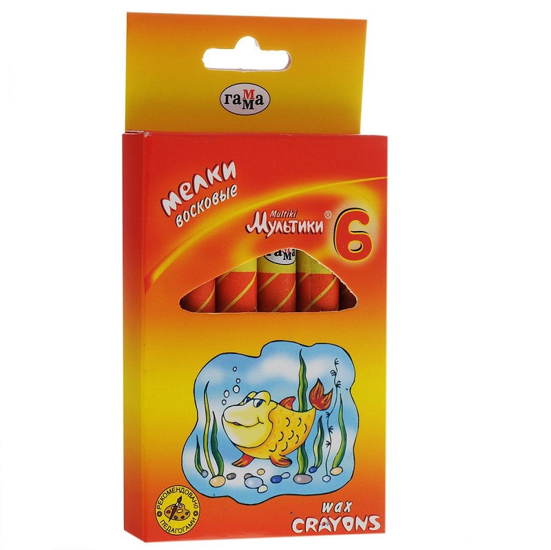 Крейда кольорова воскова 