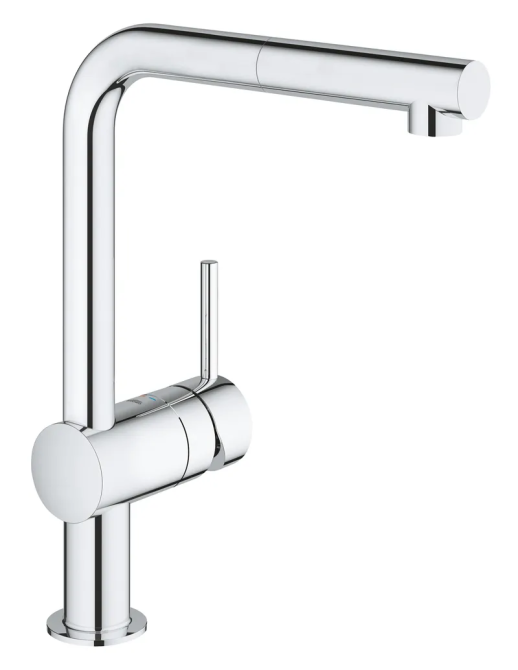 Смеситель для кухни с выдвижным изливом Grohe Minta (32168000) Киев - изображение 1