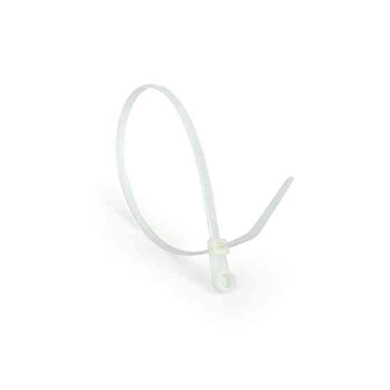 Стяжка Relfix 5 x 200 мм з кріпленням (100 шт/уп) біла Київ