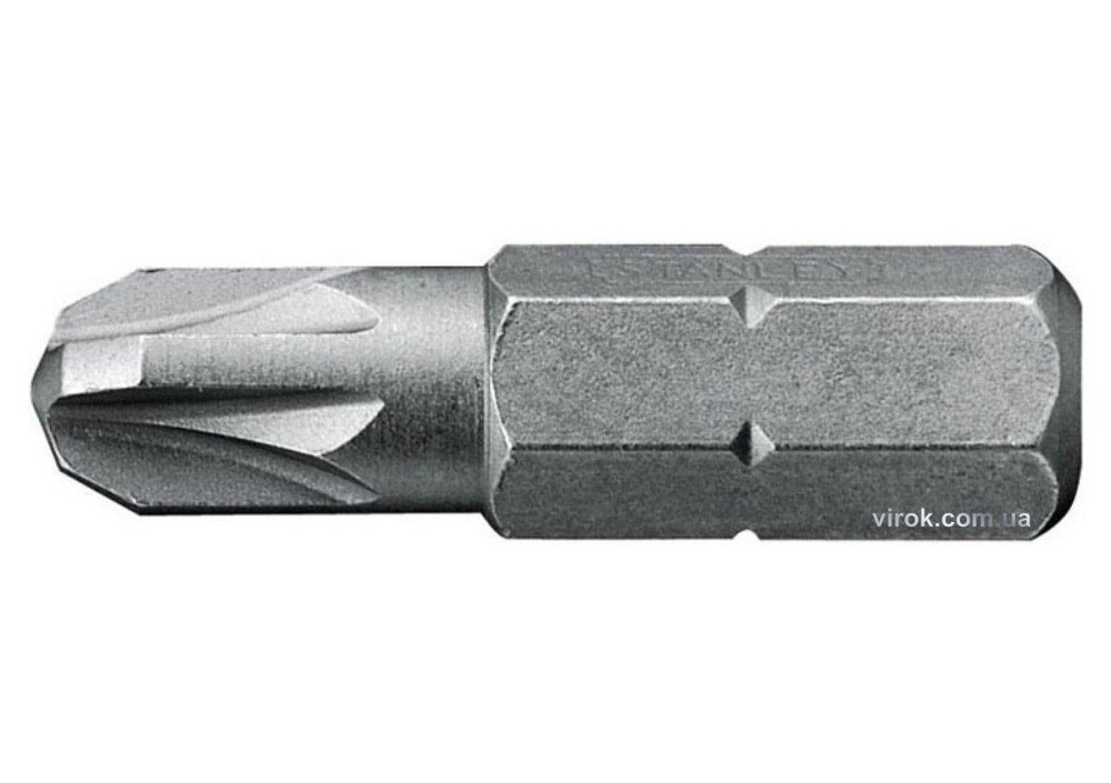 Насадка викруткова STANLEY : "Pozidriv" PZ3 х 25 мм. 25 (Шт/Уп.) Одеса - фото 1