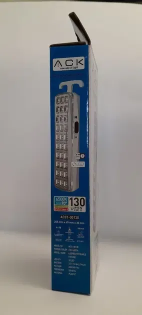 Аварийный светодиодный светильник ACK аккумуляторный фонарь 30 LED 220Вт Коломыя - изображение 3