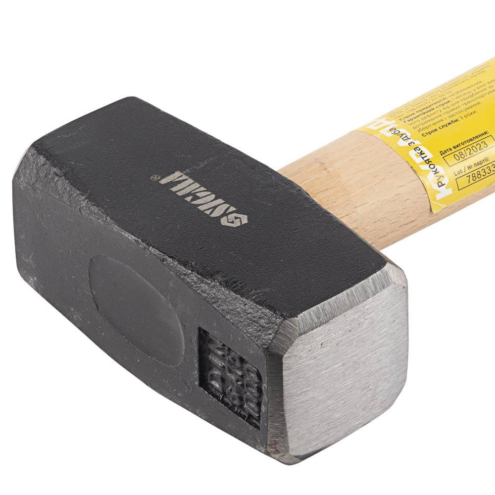 Кувалда 1000 г дерев'яна ручка (дуб) SIGMA (4311341) Київ - фото 4