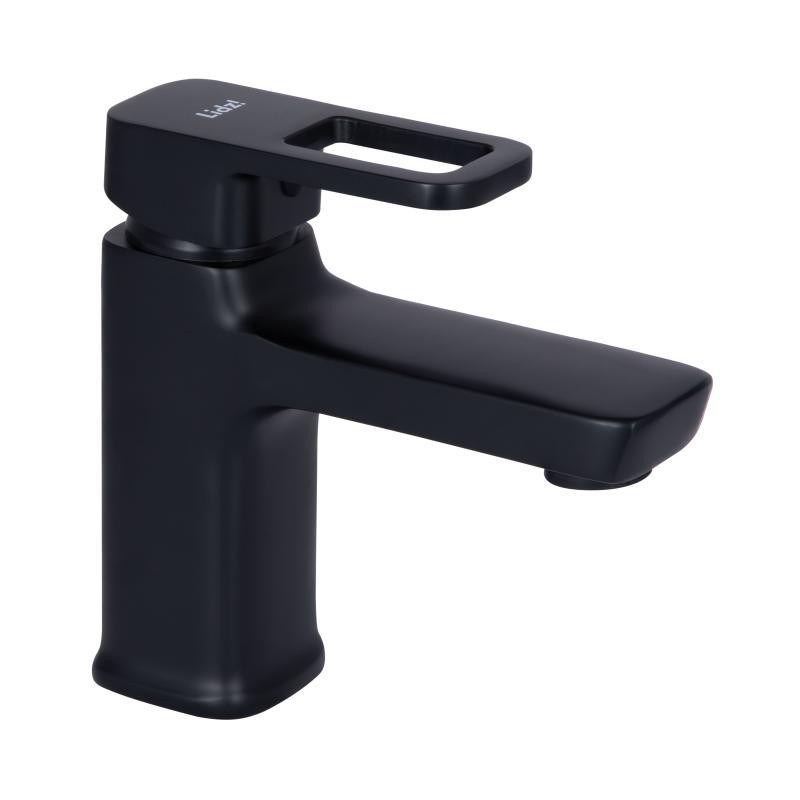 Змішувач для раковини Lidz Wawel 001 (k35) LDWAW001BLA45392 Black чорний Київ - фото 1