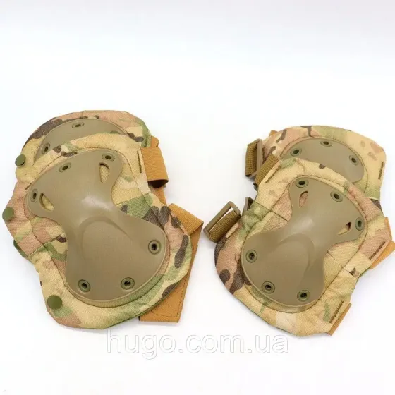 Комплект захисту налокітники та наколінники KN-04 Мультикам SBR Київ