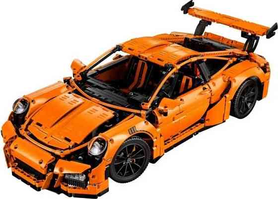 Помаранчевий Суперкар Porsche GT3 RS код 1040 Харків