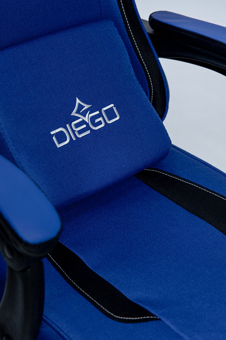 Кресло геймерское DIEGO Soft Dark Blue Киев - изображение 7