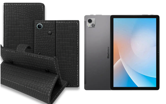 Книга-трансформер для планшета Blackview Tab 30, цвет Black Krokodil Black Киев