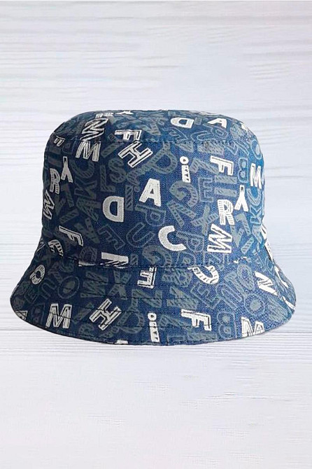 Панамка детская для мальчика, джинсовая 100% х/б топ 48 Киев - изображение 1