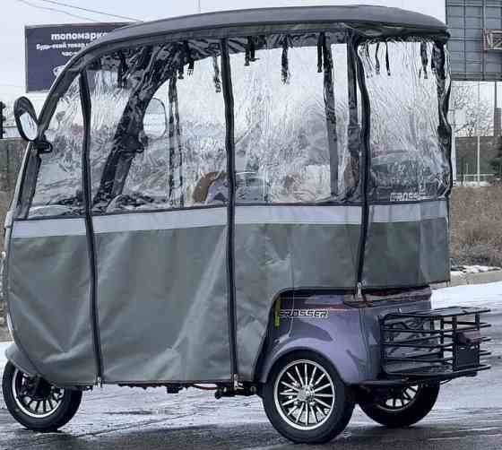 Електроскутер 3-х колесный  кришой CROSSER TR-7 1000W-72V-24Ah Дощовик. Харків