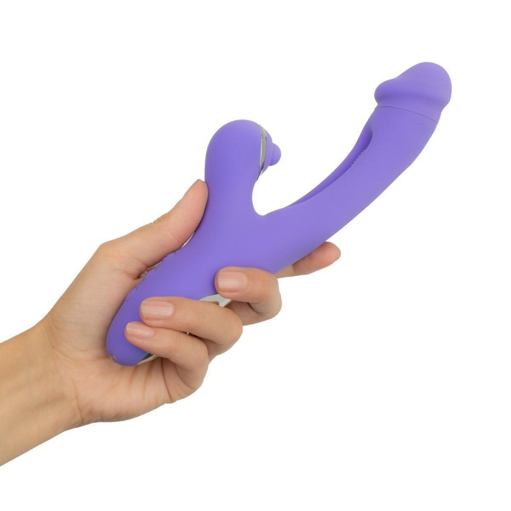 Вібратор-кролик Good Vibes Only - Tess Rabbit Vibrator with G-Spot Stimulator Sex Aura Київ - фото 7