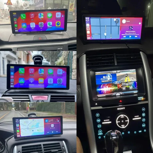 Портативный 7-дюймовый монитор 601W с CarPlay для авто, сенсорный экран 7″, поддержка Android Auto Одесса - изображение 7