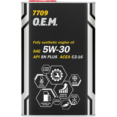 Моторное масло Mannol Toyota Lexus 1л Metal 5W-30 (MN7709-1ME) Винница - изображение 1