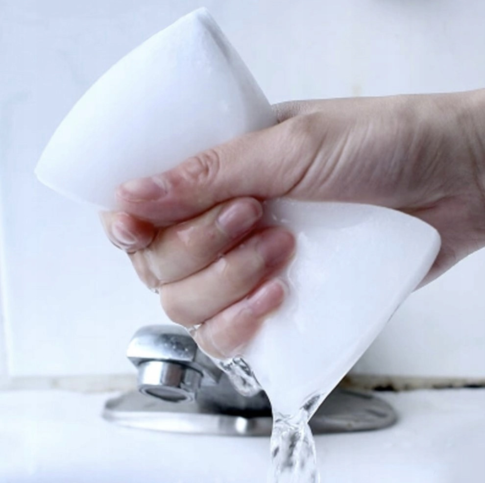 Чистяча чарівна губка меламінова 10х7 см Ruhhy (1702) Нововолинськ - фото 3