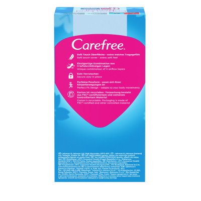 Ежедневные прокладки Carefree Cotton Fresh 34 шт. (3574661064307/3574661565071/8002110312365) Винница - изображение 5