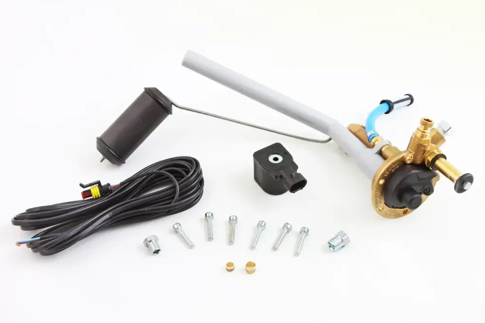 Мультиклапан ГБО для наруж. тор-го баллона H220мм 0° Tomasettо с катушкой выход 8мм Винница - изображение 1