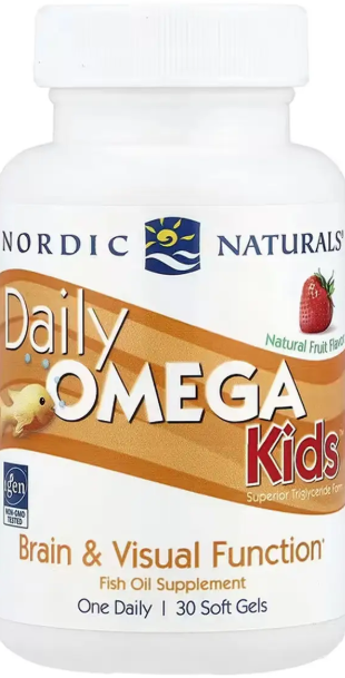 Омега 3 для дітей Nordic Naturals Daily Omega Kids 30 гел капс фруктовий Київ - фото 1